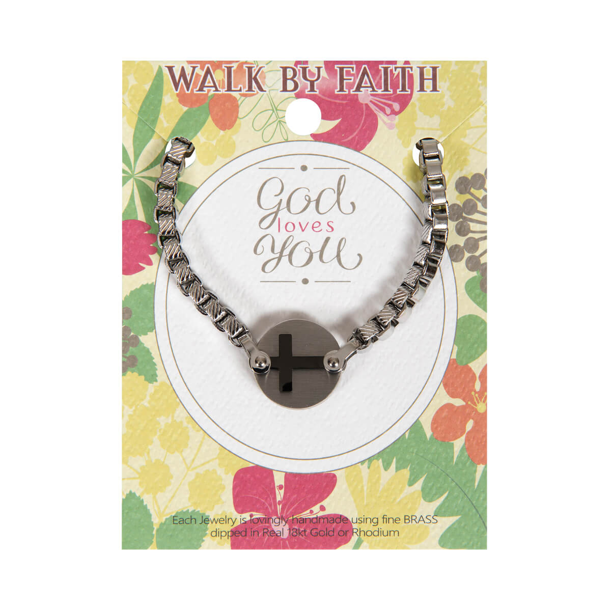 armband-herren-plakette-kreuz-edelstahl-verpackung-praisent-6141