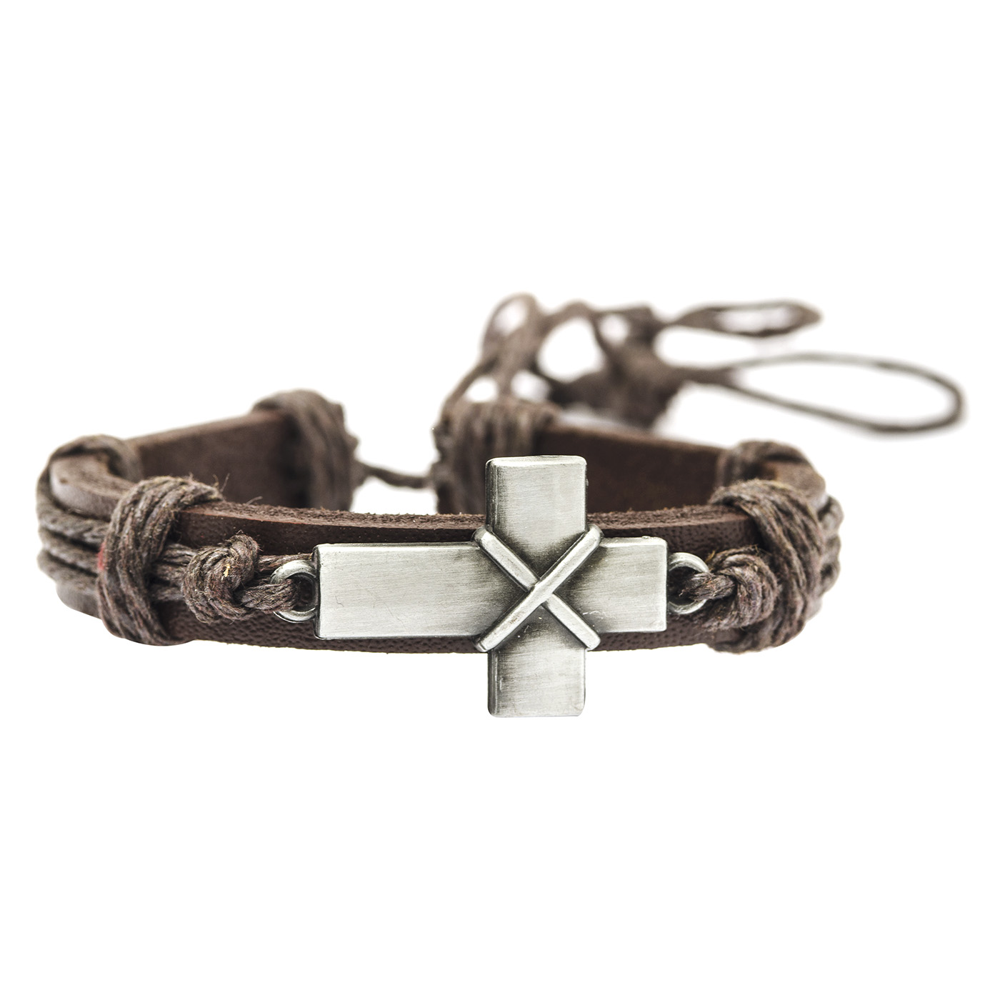 6066-Armband-Kreuz Kreuzarmband