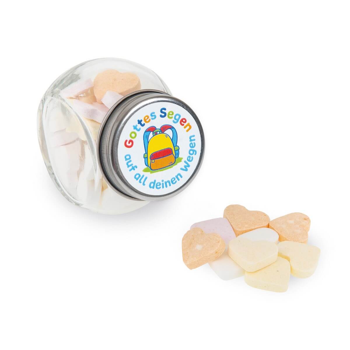 praisent-Kleinigkeiten-Bonbonglas-Gottes_Segen-Schultuete-5805 Bonbonglas Gottes Segen