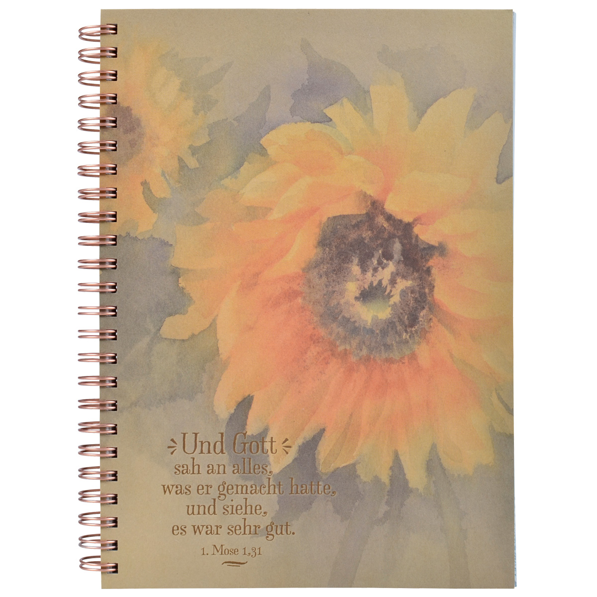 Praisent-Schreibwaren-notizblock-ECO-Sonnenblume-4119-1 Notizblock ECO Sonnenblume