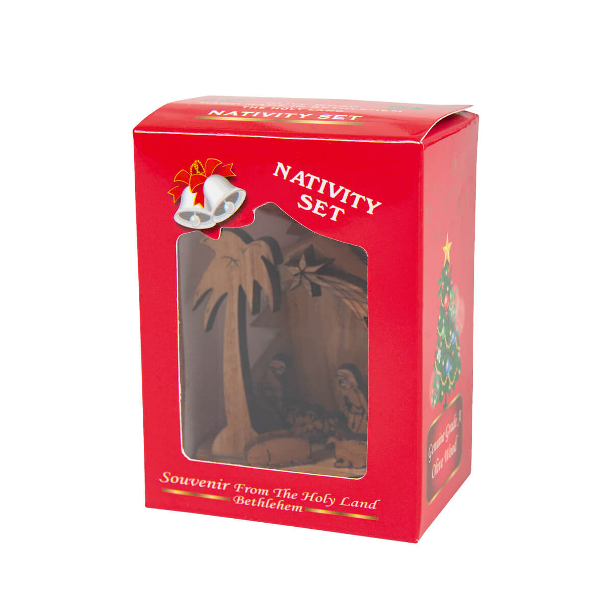 Nativity set, Andenken, Bethlehem, Handgemacht?, rote Box