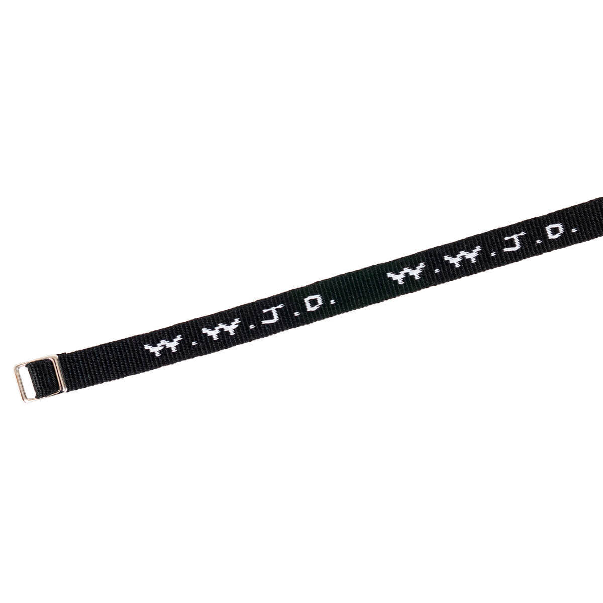 Praisent-Armband-WWJD-1172-schwarz Armband gewebt WWJD