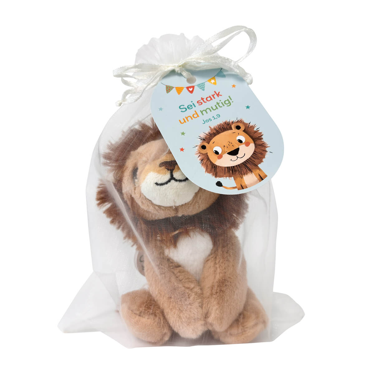 Plüschtier, Löwe, Kuscheltier, Fell, Sackverpackung