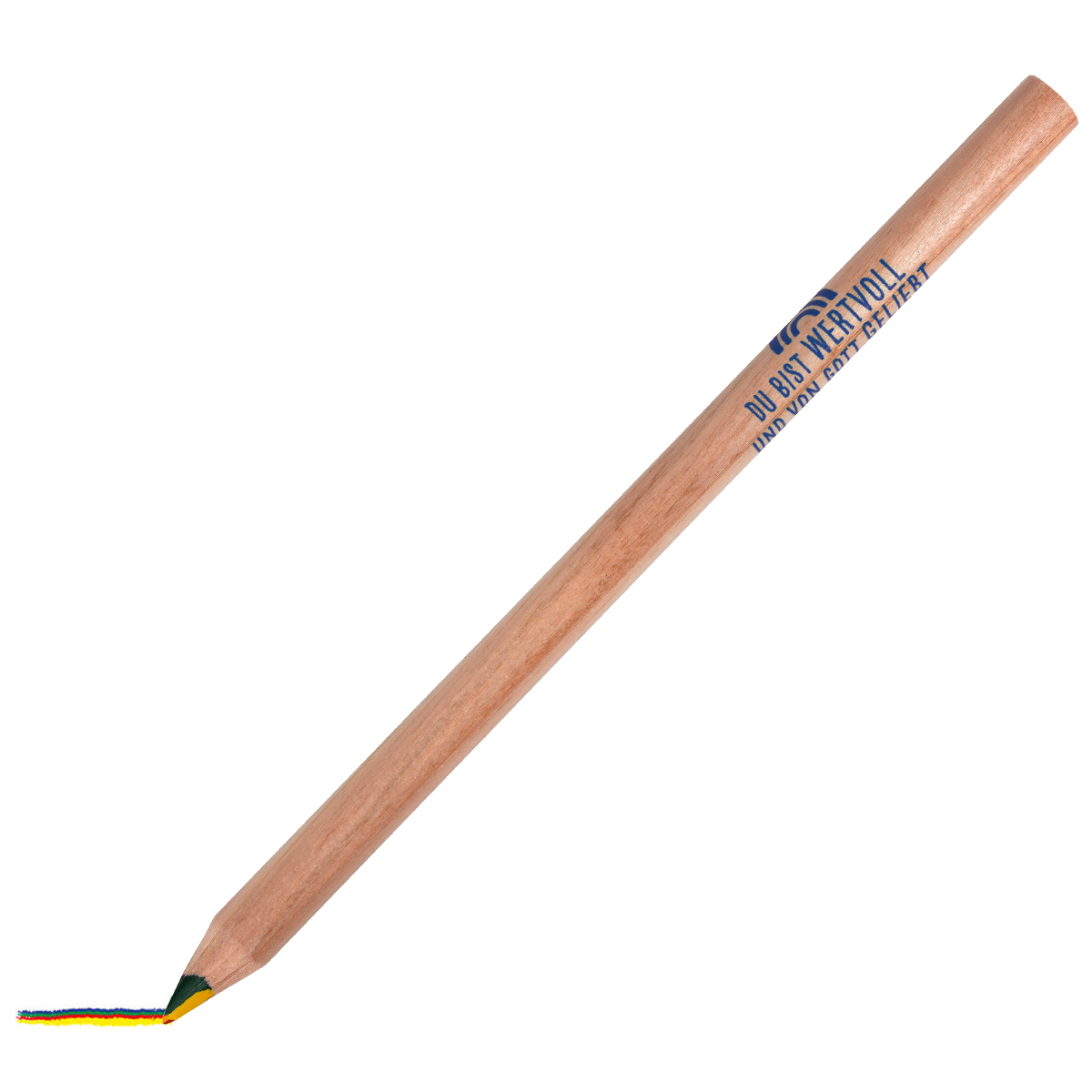 Holz Jumbo 4-Farbstift Regenbogen Bleistift