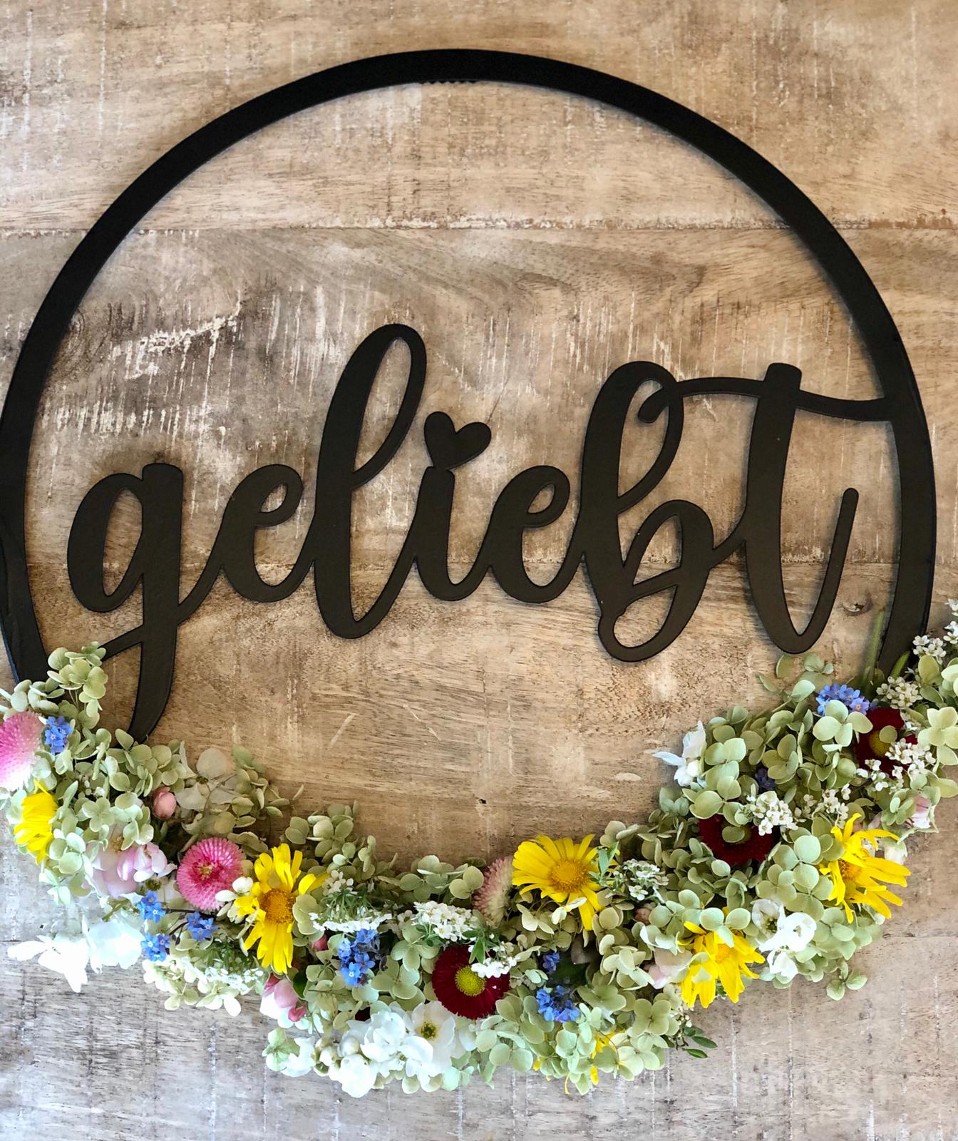 praisent-Wandbild-geliebt-Deko-5481-4 Wanddeko geliebt