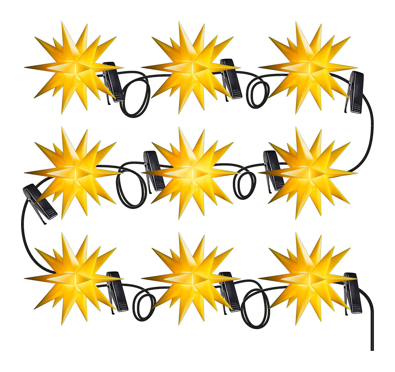 LED-Sternenkette 12 cm