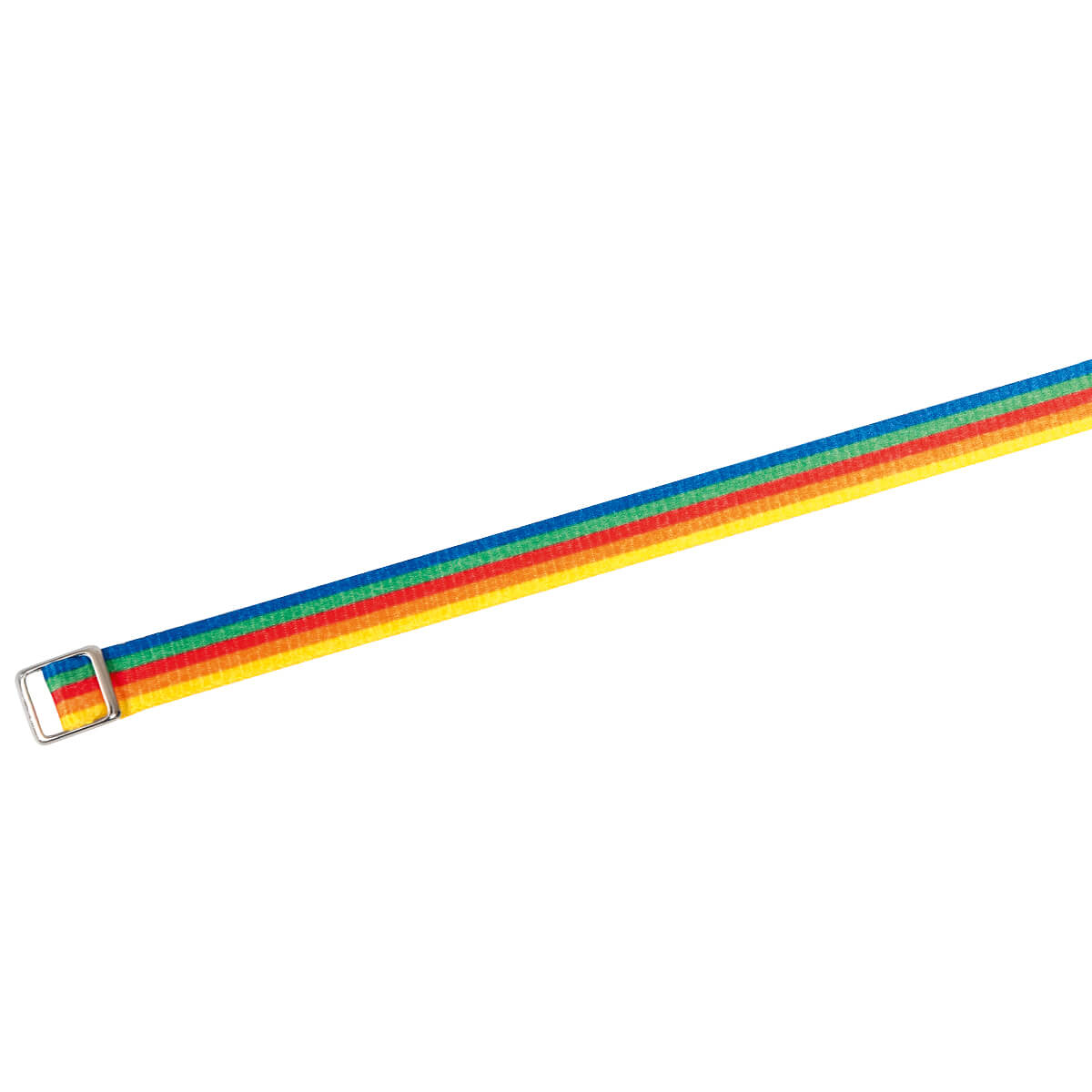 armband-gewebt-regenbogen-neutral-metallverschluss-praisent-1128 Armband gewebt regenbogenfarben