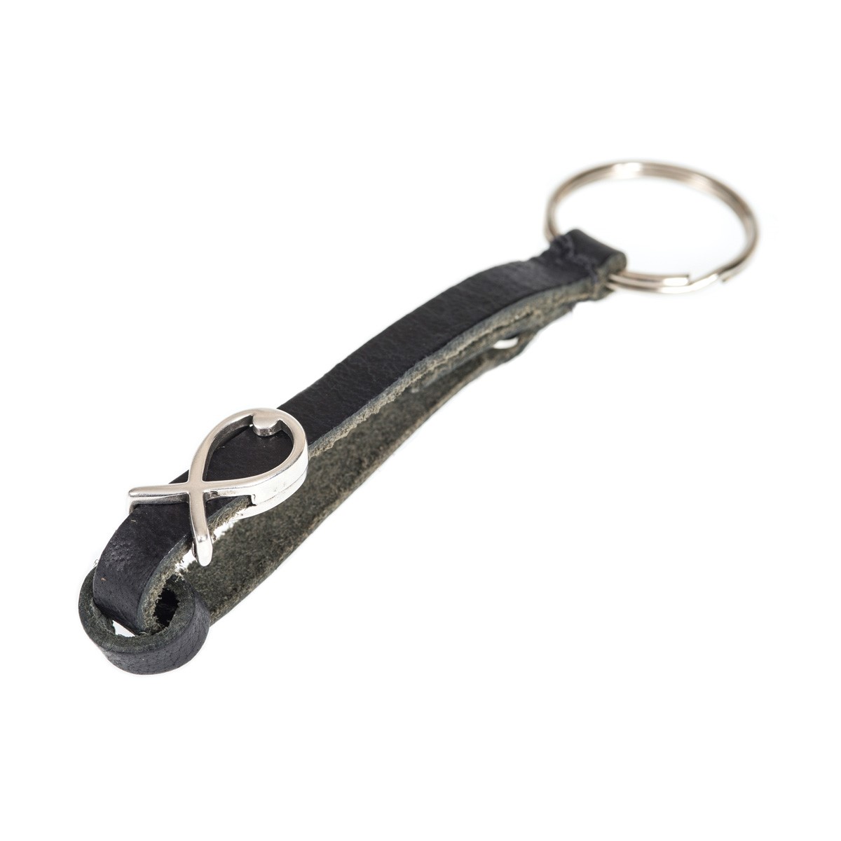 Schuesselanhaenger-Praisent-Schl-esselanhaenger_Lederschlaufe_Fisch-3901 Schluesselanhaenger Lederschlaufe