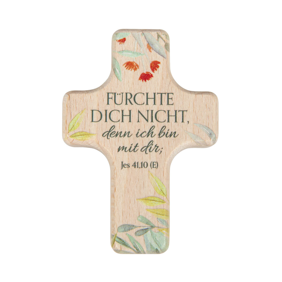 Holzkreuz, Kreuz, Wanddeko, Spruch, Jesus