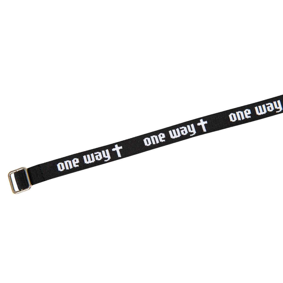 armband-gewebt-oneway-schwarz-praisent-1121 Armband one way