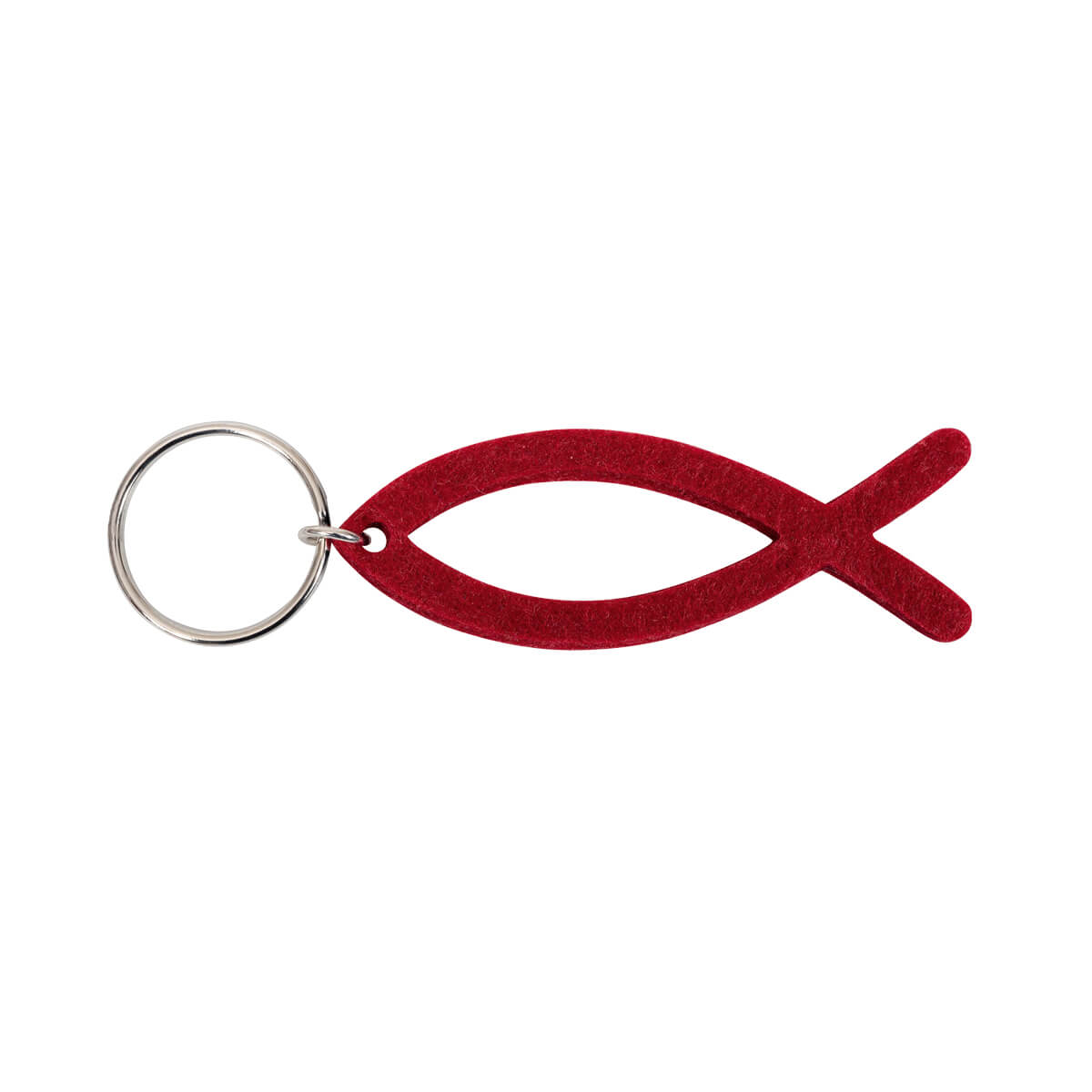 Schlüsselanhänger Filzfisch