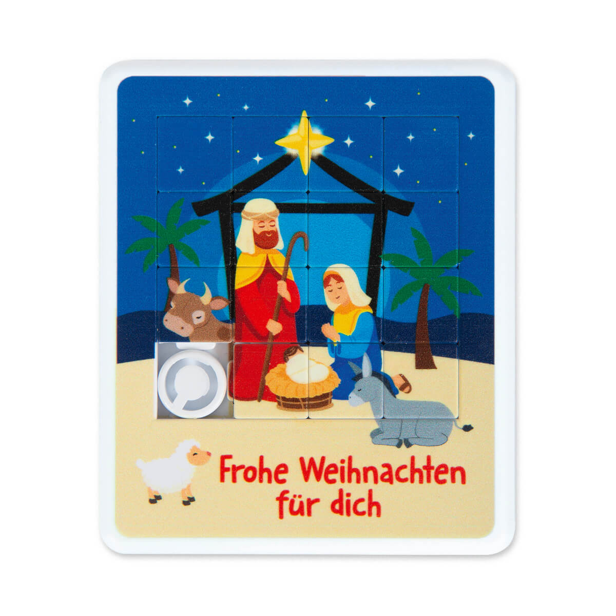 Schiebepuzzle Krippe Schiebepuzzle Krippe