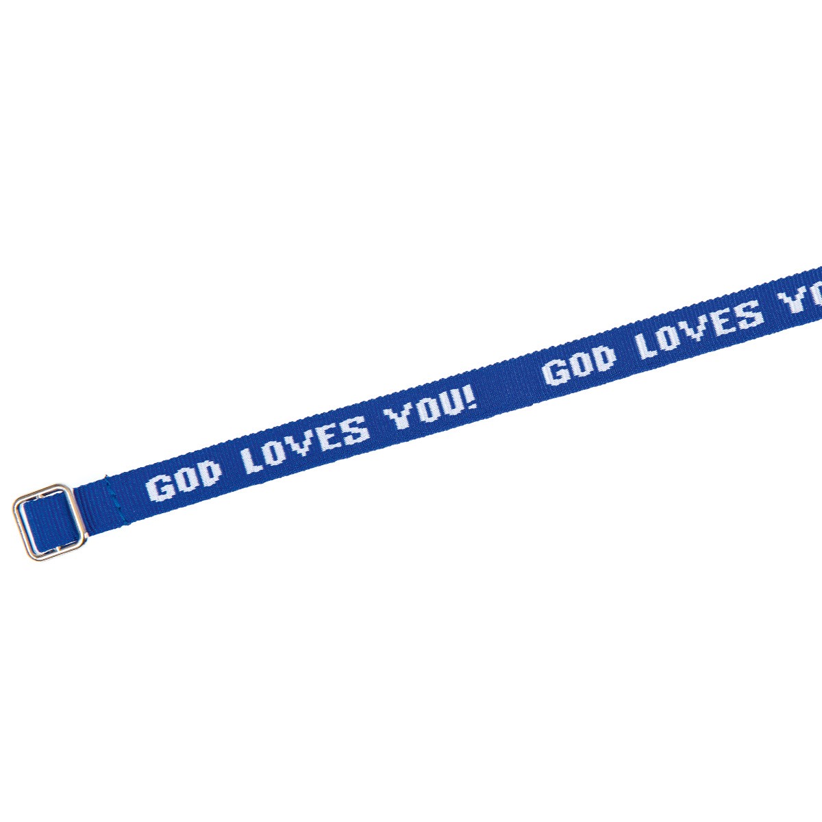 Armband-1123-blau Armband God loves you