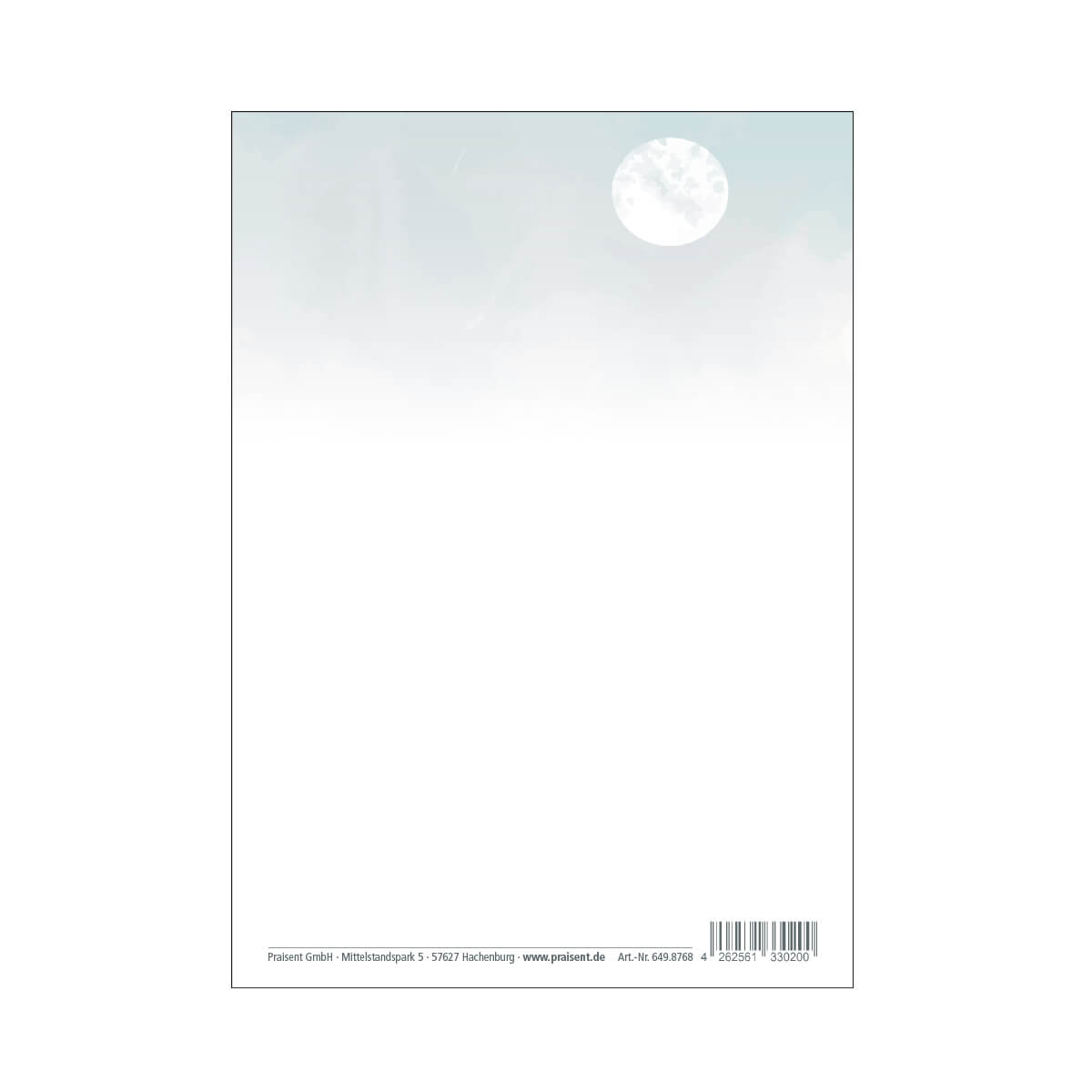 Mond, Nacht Himmel, Gradient, Weiße Kreis, Rand des Posters