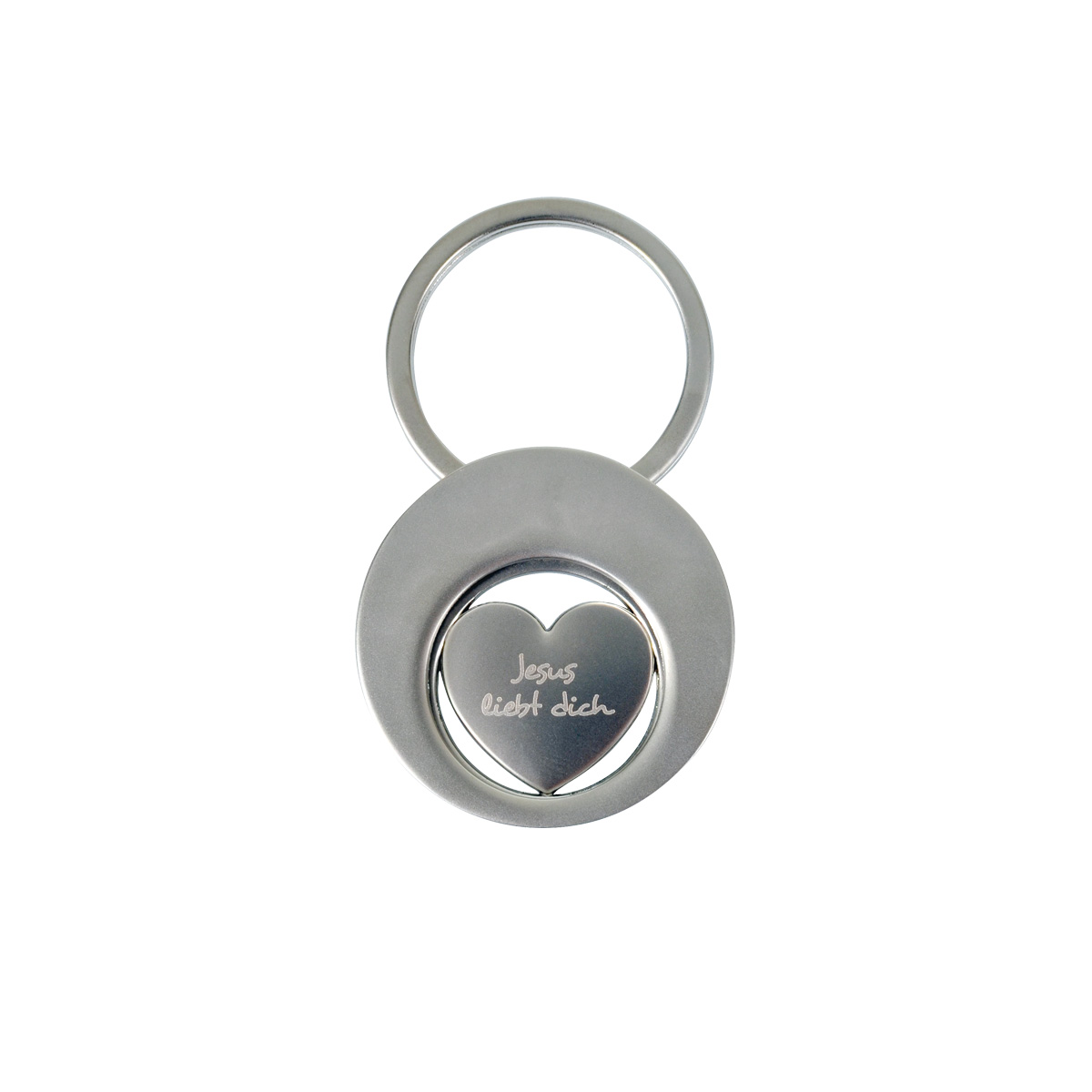 Praisent-Schluesselanhaenger-Schluesselanhaenger-Metall-Herz-3899-1 Schluesselanhaenger Metall-Herz
