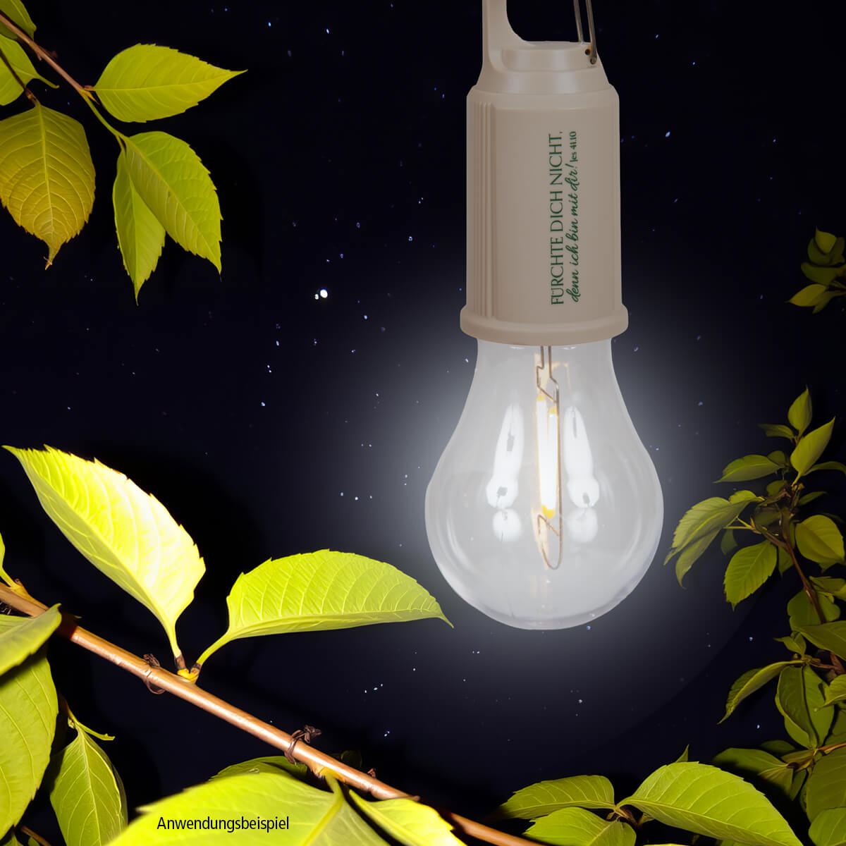 Glühbirne, LED-Glühbirne, Leuchtmittel, Edison-Stil, Nachtaufnahme