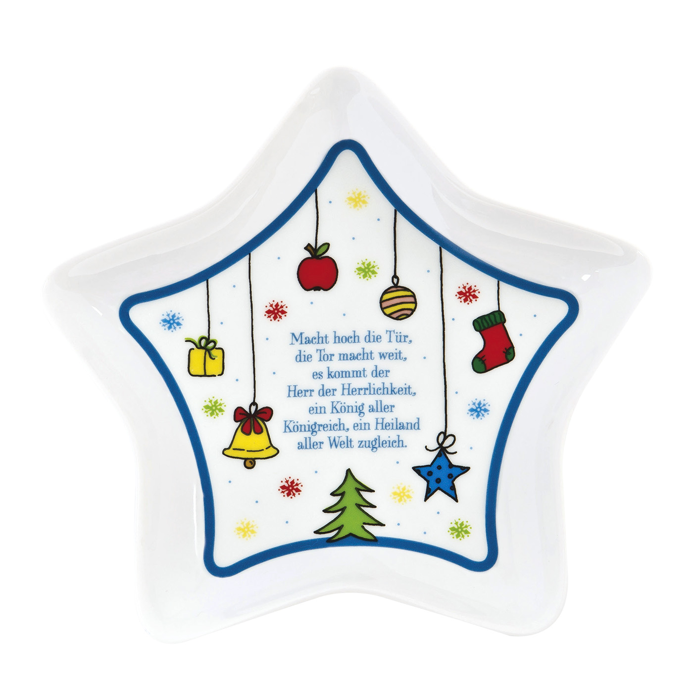 5328-Weihnachtsteller Sternteller