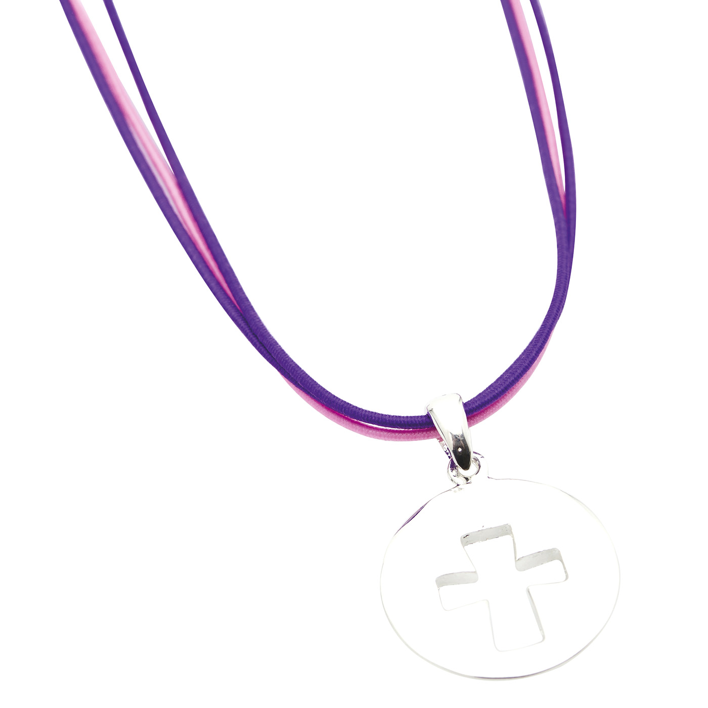6049-Kette-Kreuz Halskette Kreuz