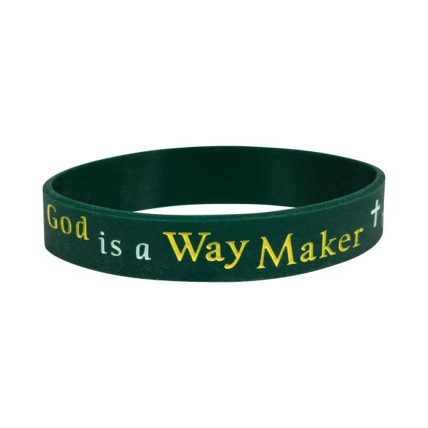 Silikonarmband God is a waymaker