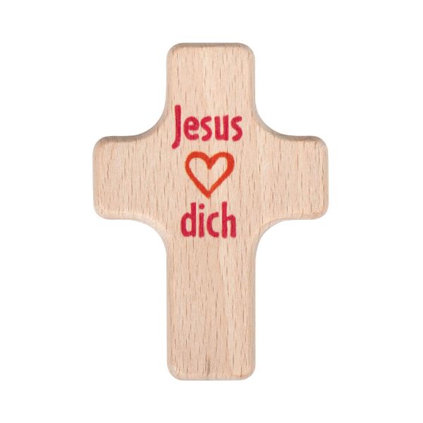 Handschmeichler Kreuz Jesus liebt dich
