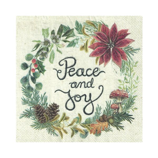Servietten Peace and Joy